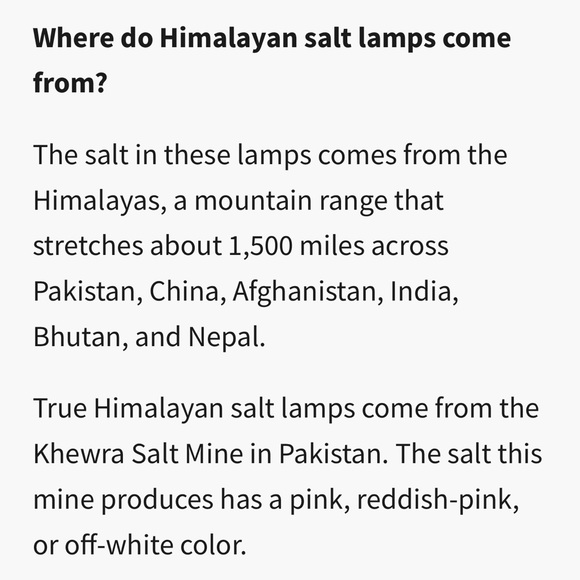 Himalayan Salt Pyramid Lamp from Room 2 Room - Picture 6 of 6